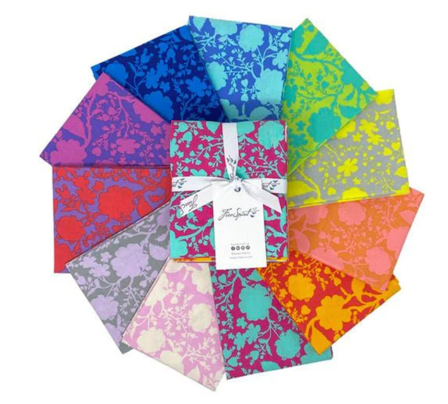 Tula Pink - New True Colors - Wildflower - In Store Cut Fat Quarter Bundle - 11 Pieces