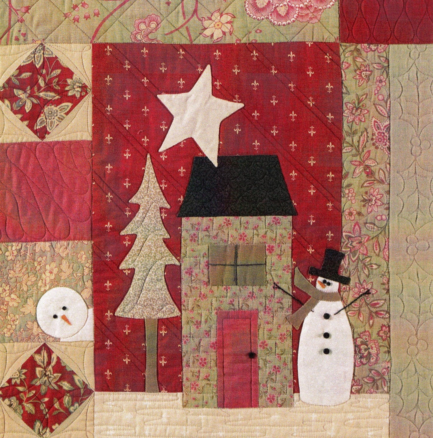 Merry, Merry Snowmen Quilt Pattern - From Bunny Hill Designs