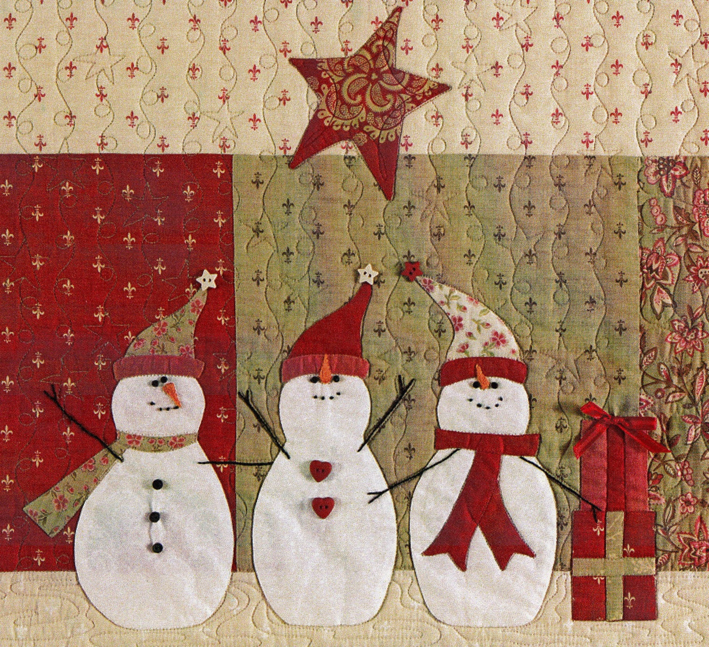Merry, Merry Snowmen Quilt Pattern - From Bunny Hill Designs