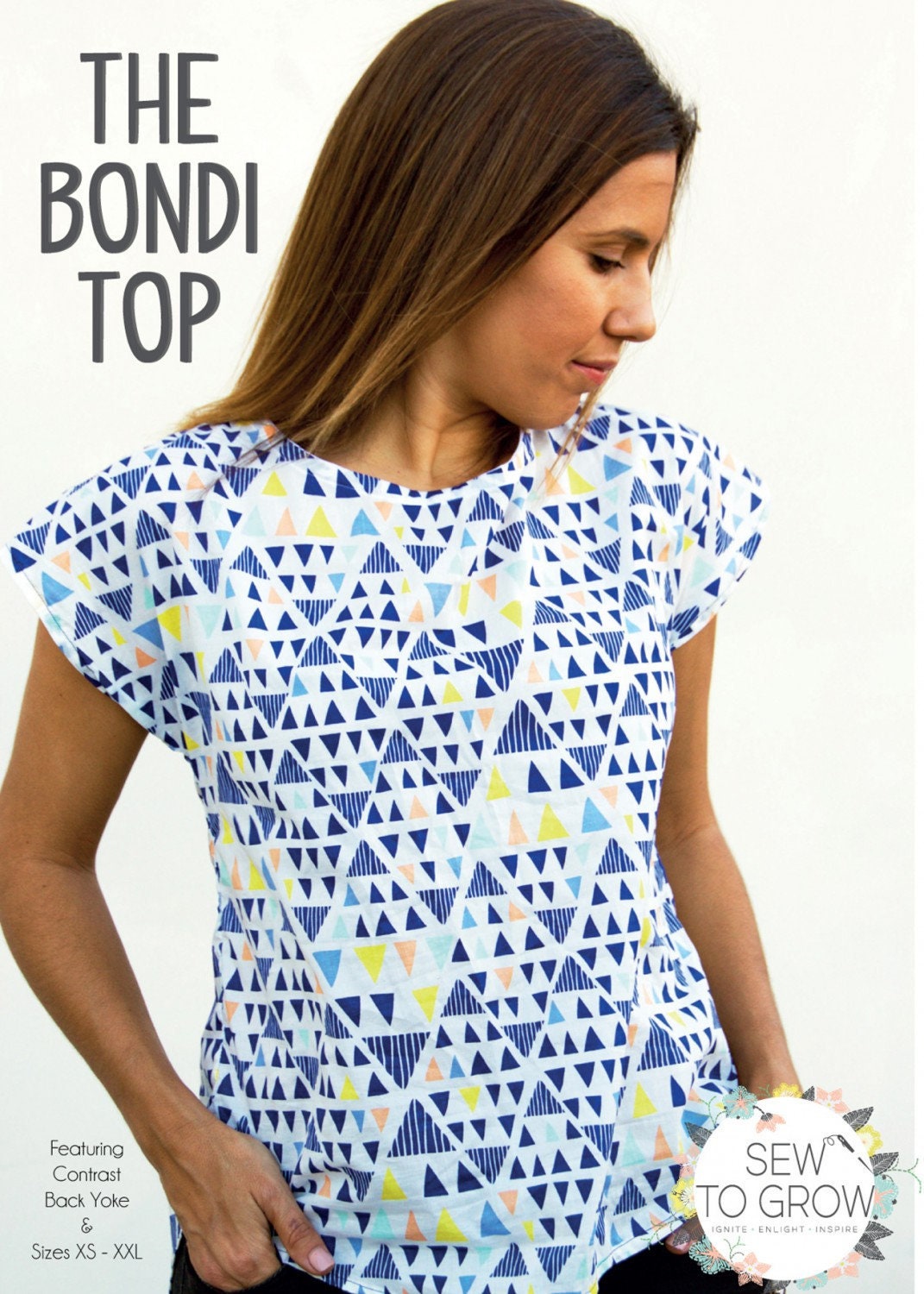 The Bondi Top Pattern/Expansion Pattern Pack - by From Sew To Grow