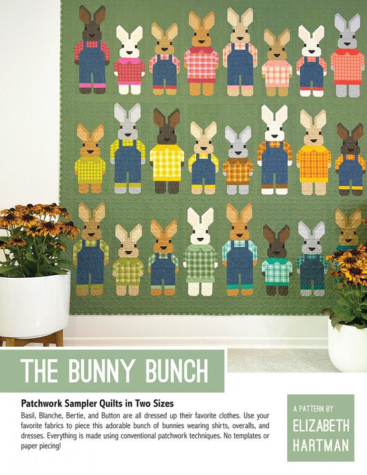 Bunny Bunch Quilt Pattern or Kit - Elizabeth Hartman