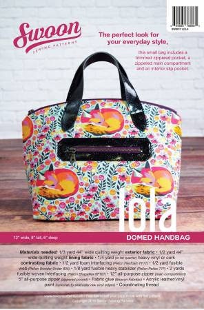 Lola Bag Pattern by Swoon