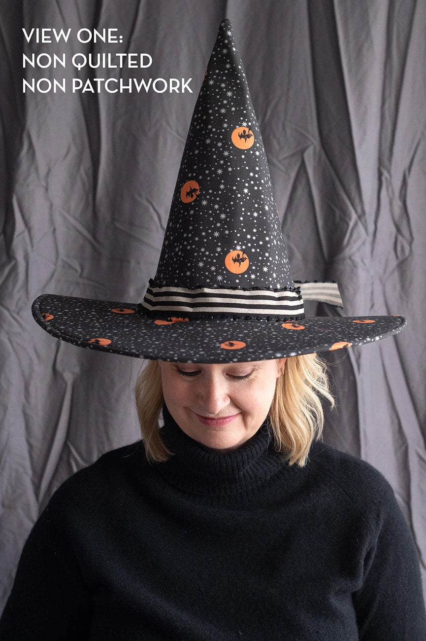 The Spellbound Witch Hat Sewing Pattern or Kit! - Choose Option