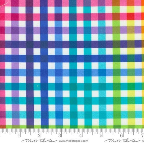 Moda - Fiesta - Rainbow Plaid - 22473 11