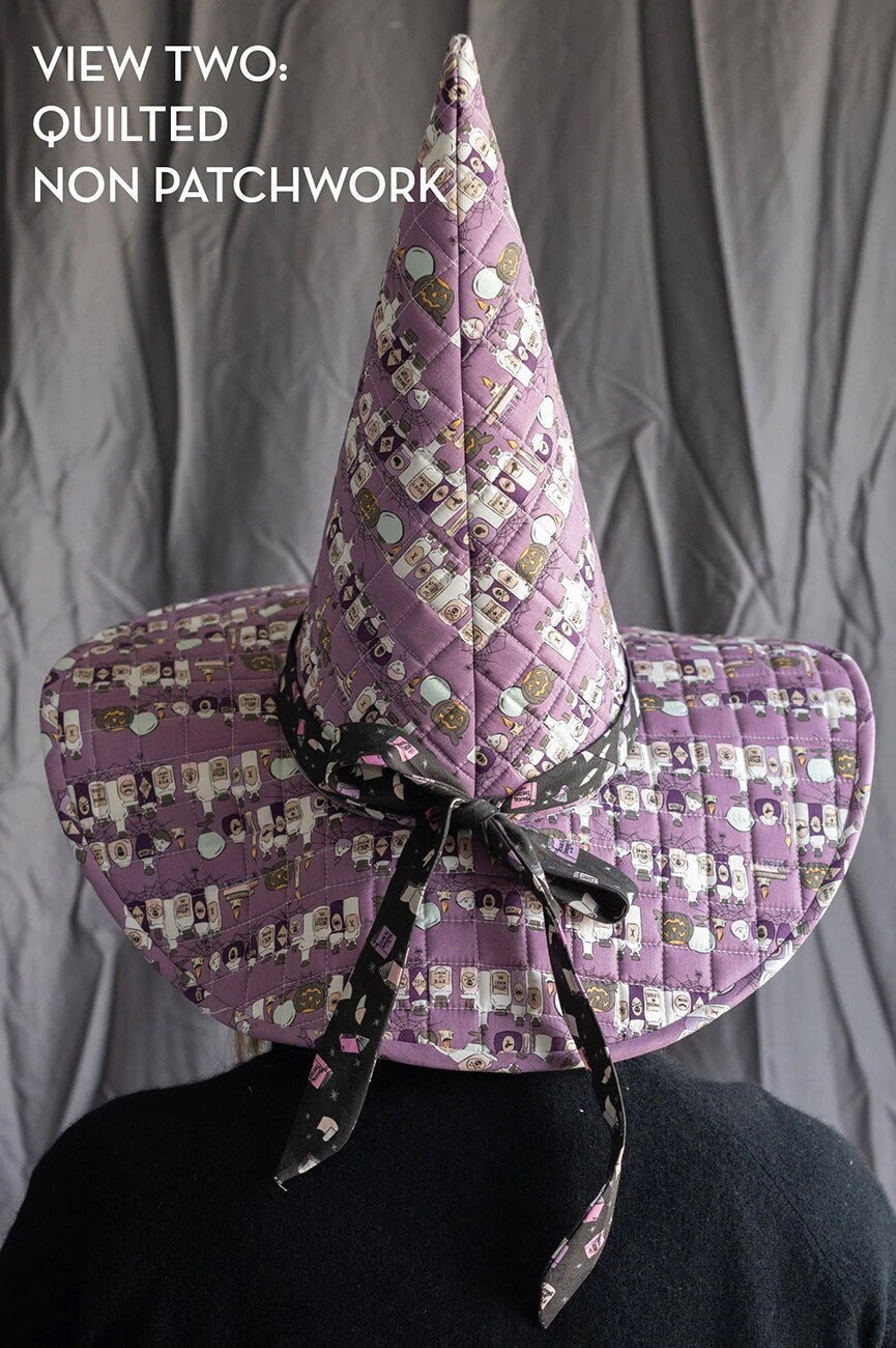The Spellbound Witch Hat Sewing Pattern or Kit! - Choose Option