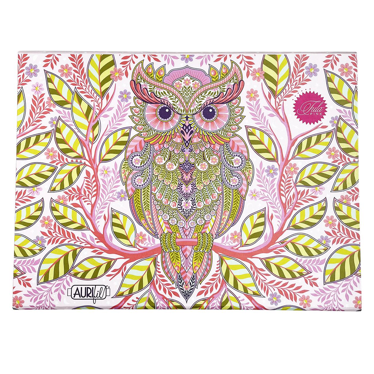 Full Moon Forest II Tula Pink - Aurifil Thread 80 wt and 12 wt Neon Collection Options