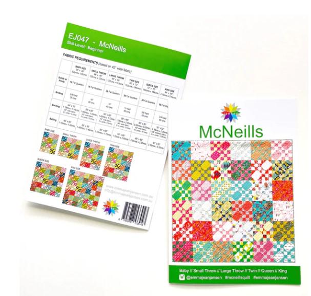 McNeills Quilt Pattern by Emma Jean Jansen
