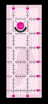 Tula Pink 2.5in x 6.5in Non Slip Mouse Ruler - TP2X6