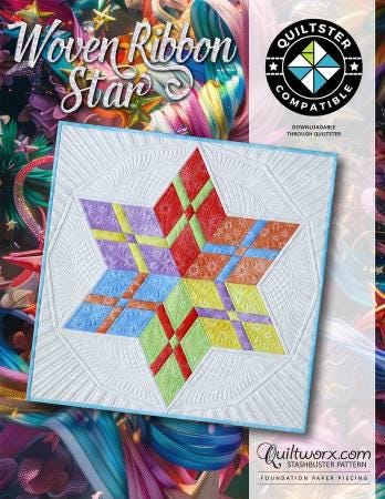 Woven Ribbon Star - Quiltworx - JNQ00251P2