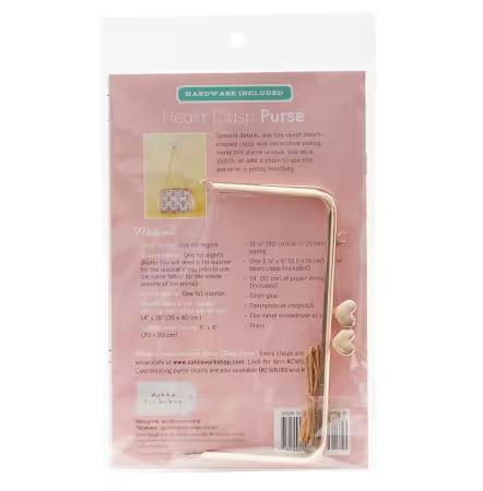 Heart Clasp Purse Pattern and Hardware By Zakka Workshop