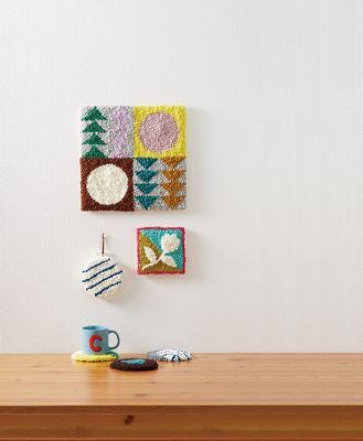 Clover Punch Needle Hoop