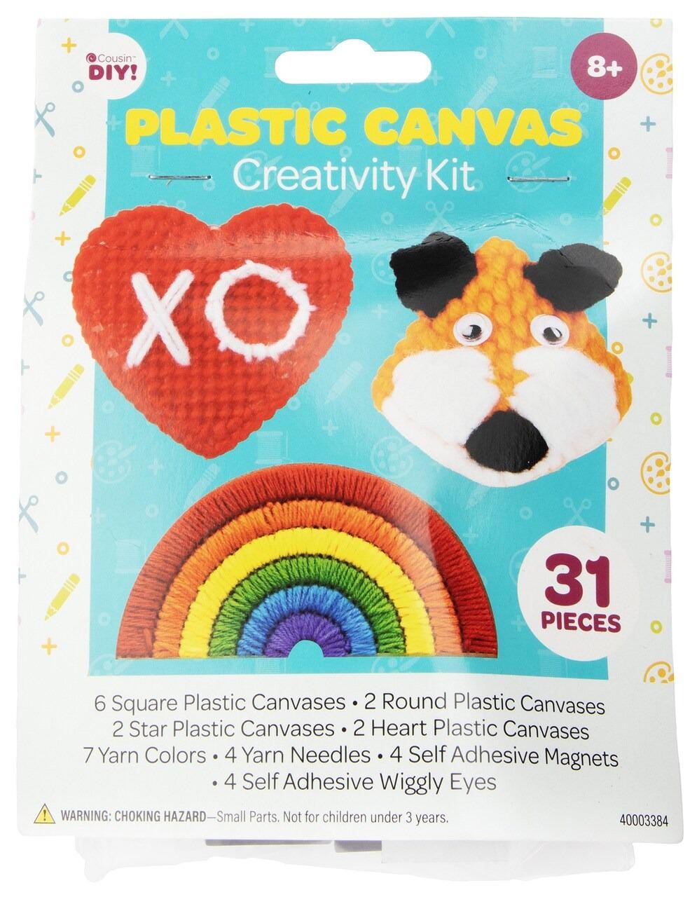 Cousin DIY Plastic Canvas Creativity Kit