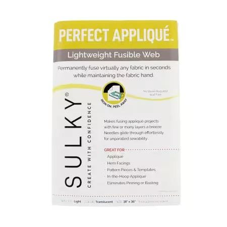 Sulky Perfect Applique Lightweight Fusible Web