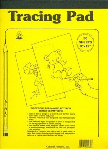 Aunt Martha's Tracing Paper - Create Your Own Iron-On Embroidery Transfer Patterns!