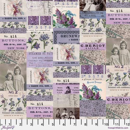 Tim Holtz - Palette Program - Purple - Purple Collage - PWTH300.PURPLE
