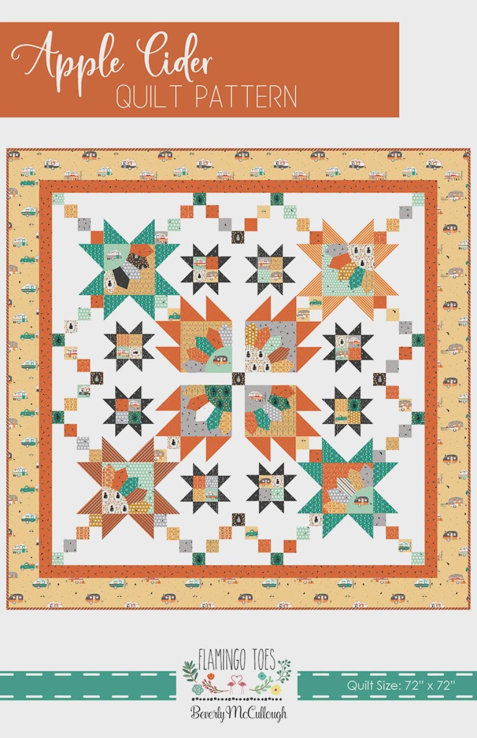 Apple Cider Quilt Pattern By Flamingo Toes