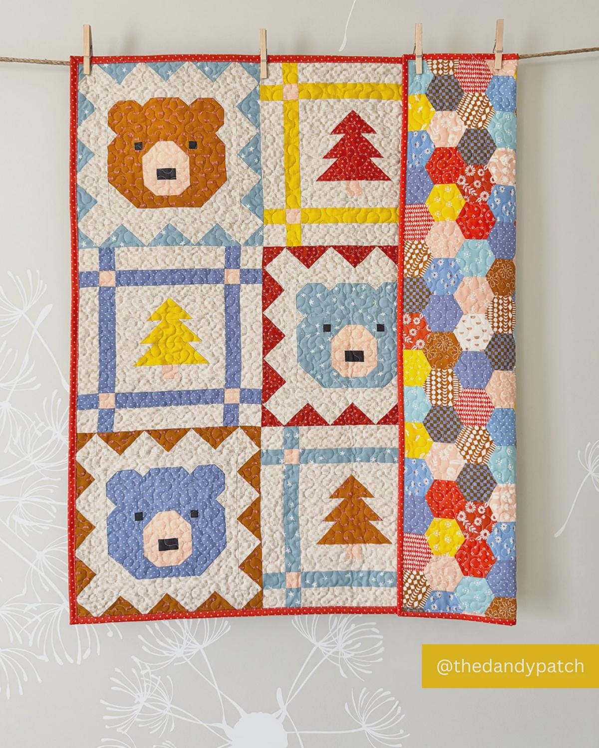 Grizzly Grove Quilt Pattern By Pen And Paper