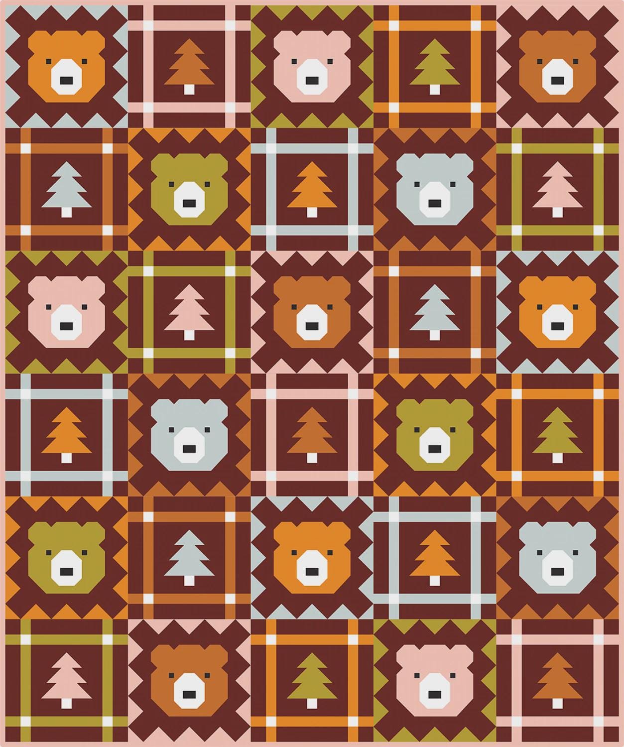 Grizzly Grove Quilt Pattern By Pen And Paper