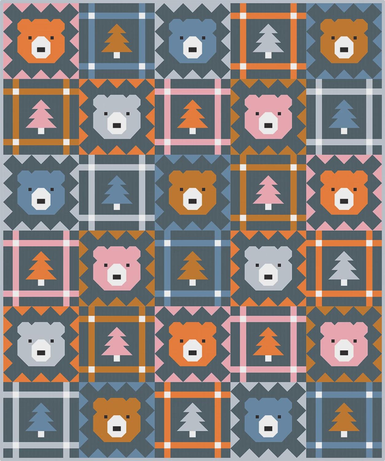 Grizzly Grove Quilt Pattern By Pen And Paper