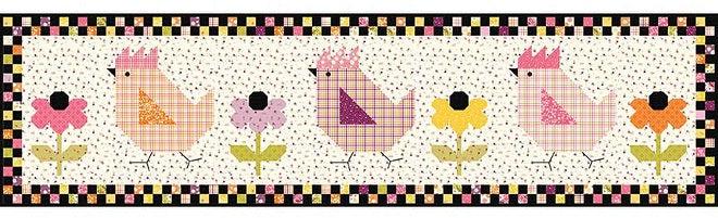 On The Run Table Runner Pattern By Pieces From My Heart / Sandy Gervais