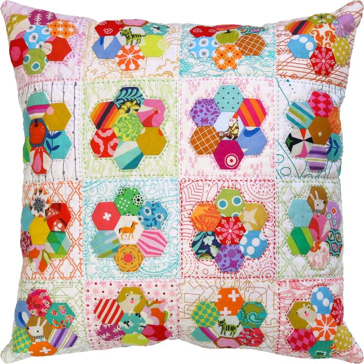 Tussie Mussie Quilt Pattern by Emma Jean Jansen - Includes EPP Papers & Acrylic Template