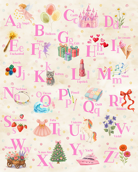 Preorder - Hoffman California Fabrics - Things That Go From A To Z - ABC Panel -  X5746-531-Papyrus - Expected Release February 2026