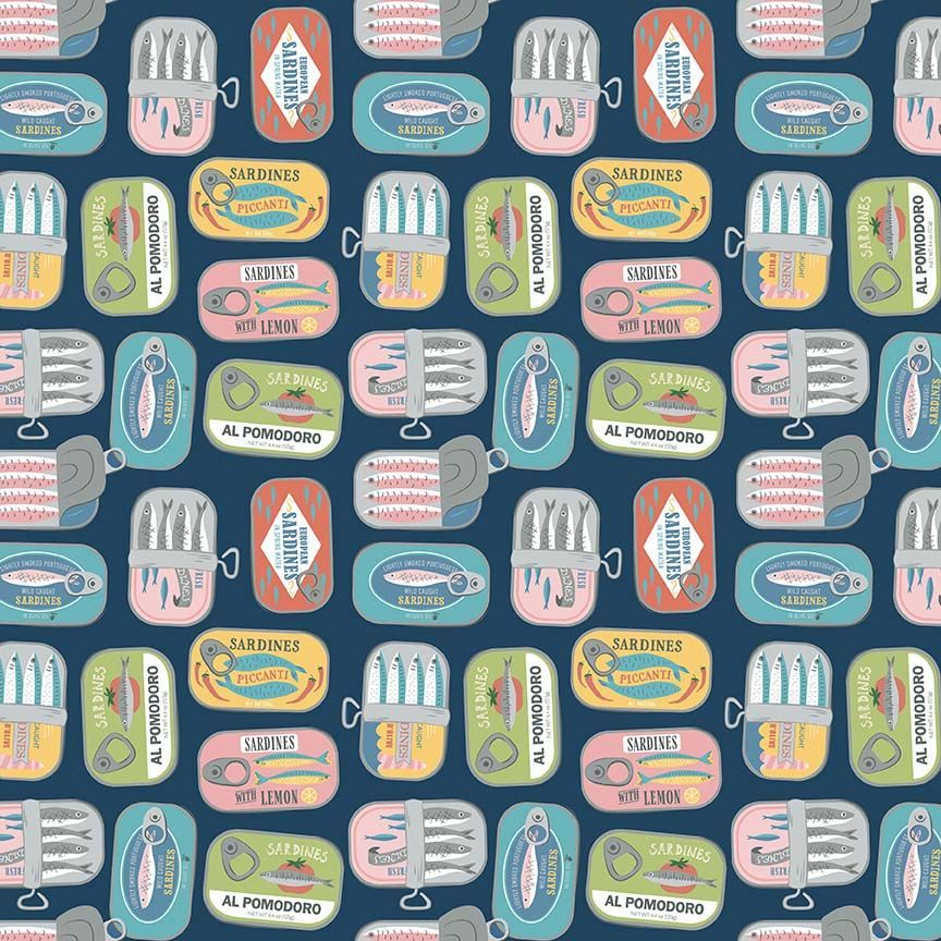 Dear Stella - Wanderlust - Partners In Brine - Sardine Cans - STELLA - D3420  IRIS