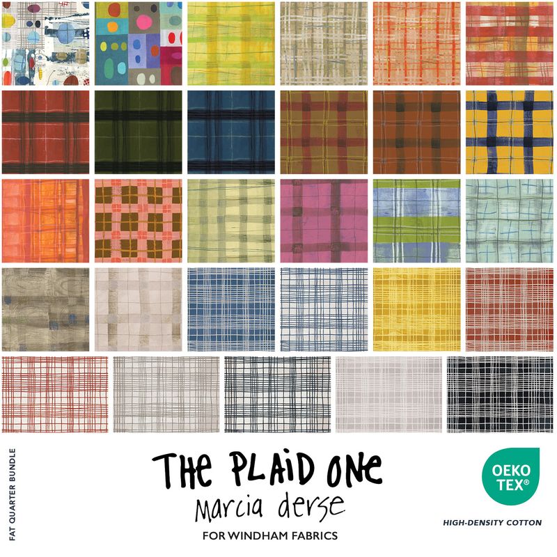 Preorder - Windham - Marica Derse - The Plaid One Collection - Factory Cut Fat Quarter Bundle - Expected Release February 2026