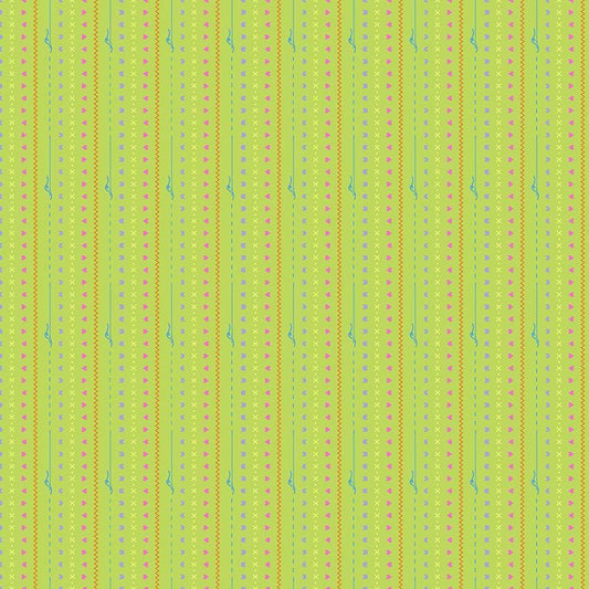 Preorder - Dear Stella - Pammie Jane - Quilty Helpurrs - Catshiko - Sashiko Print - STELLA - DPJ3359  ACID - Expected Release February 2026