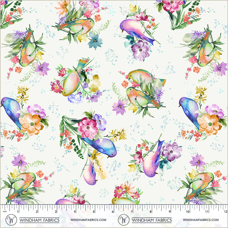 Preorder - Windham - Whistler Studios - Serafina - Songbirds - 55266-1 White - Expected Release March 2026