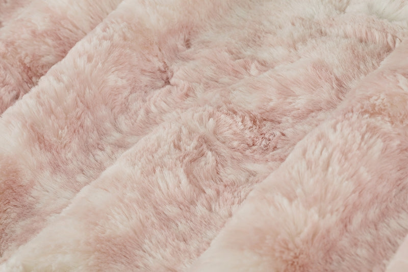 Shannon Fabrics Minky - Luxe Cuddle Fawn In Rosewater - 58"/60" Wide - lcfawnrosewater