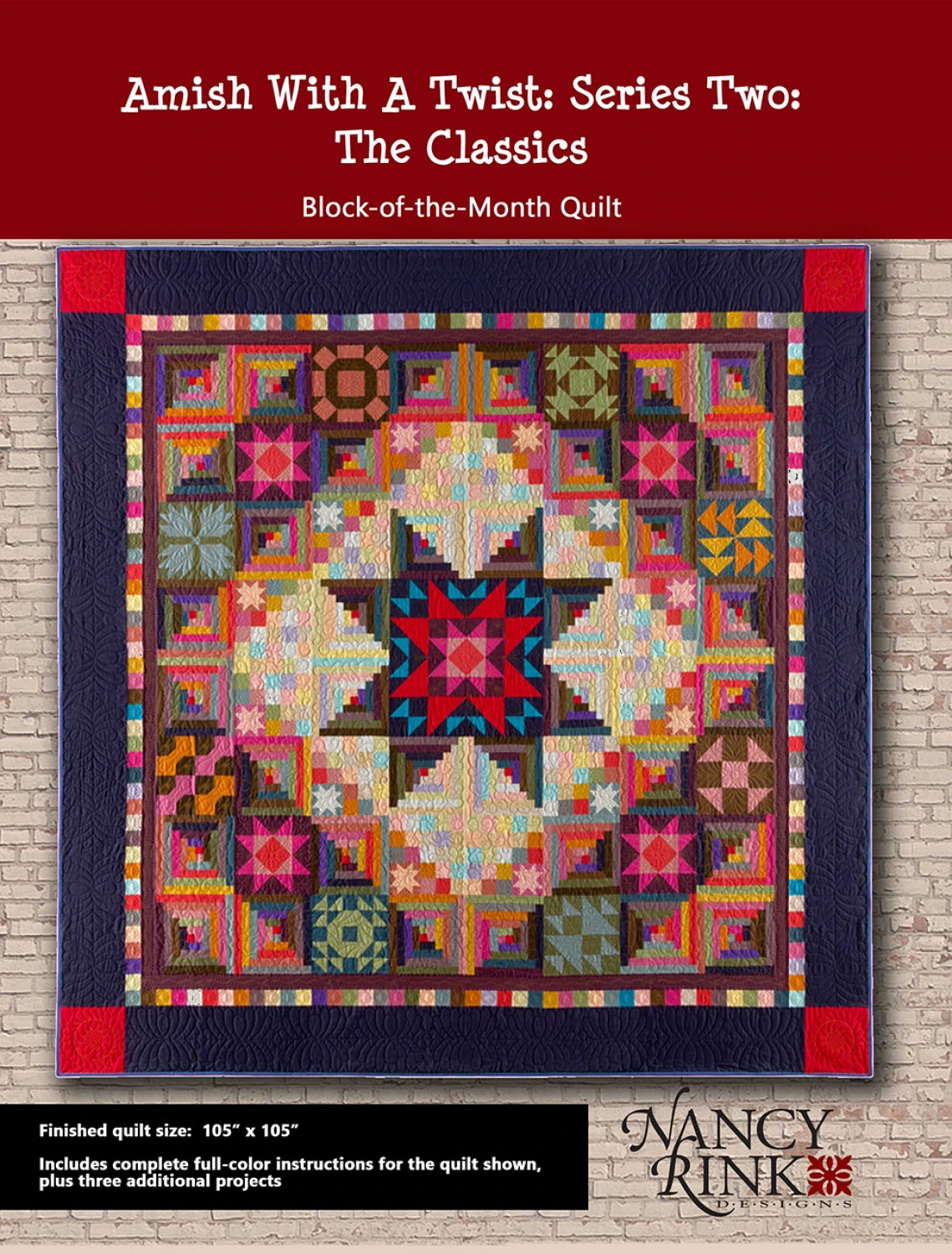 Amish With A Twist 2 Block Of The Month Pattern By Nancy Rink Designs