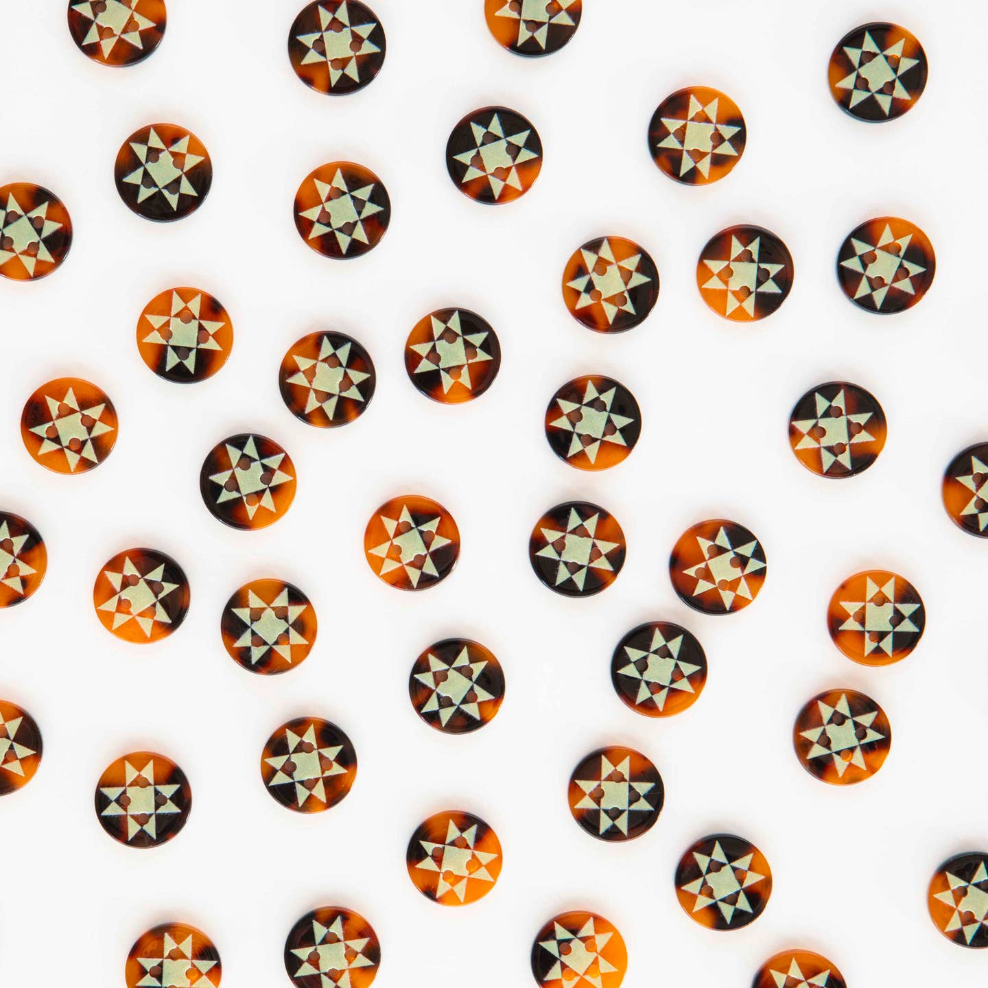 Sarah Hearts - Quilt Star Large 5/8" Buttons