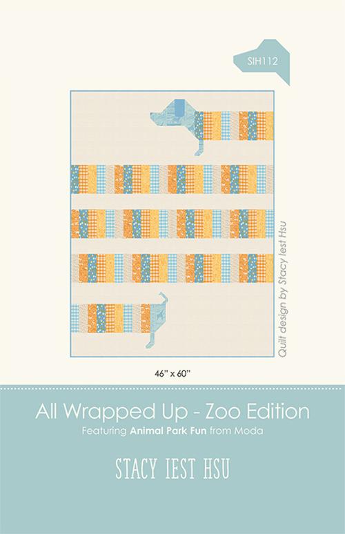 All Wrapped Up Zoo Edition Quilt Pattern By Stacy Iest Hsu