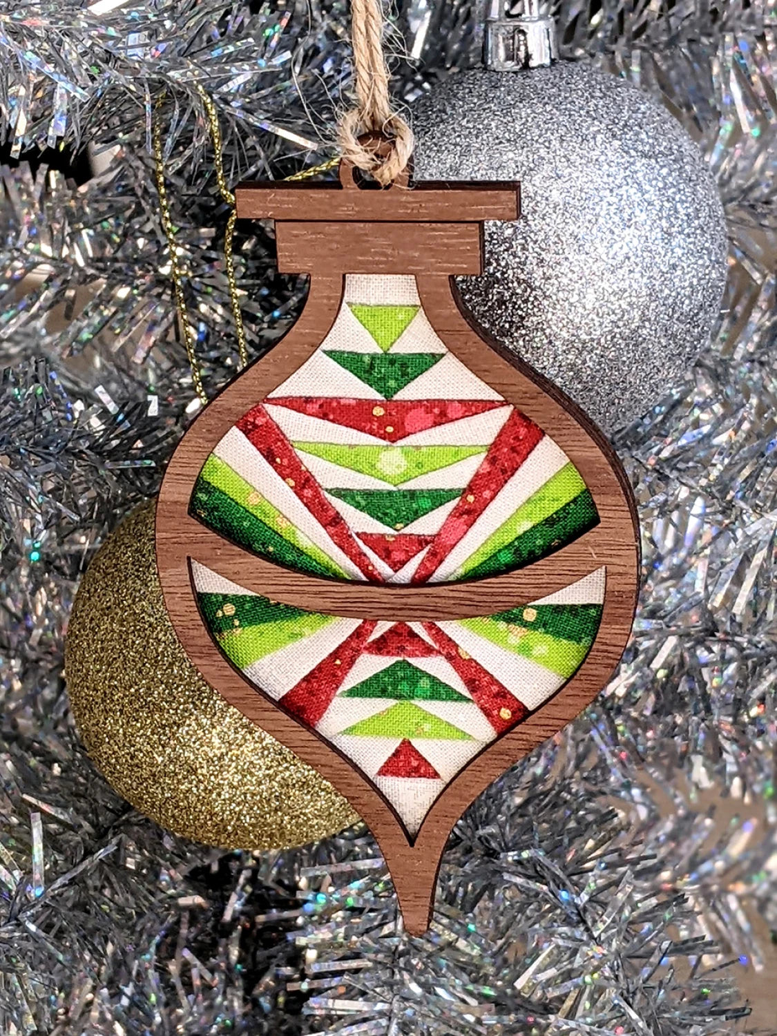 Mini Makes Walnut Christmas Ornament Kit By Robin J Designs