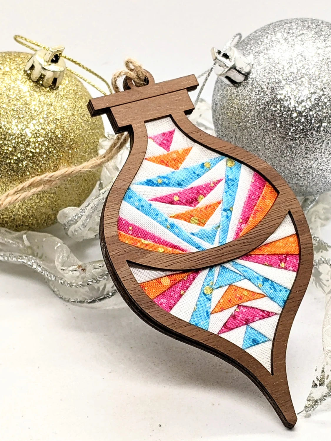 Mini Makes Walnut Christmas Ornament Kit By Robin J Designs