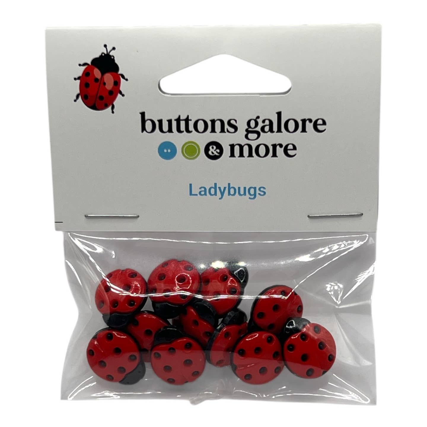 Buttons Galore and More - Ladybugs