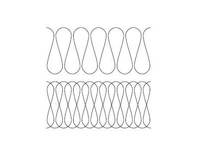 Amanda Murphy - Good Measure - Every Ribbon Candy 2 Long Arm Quilting Templates