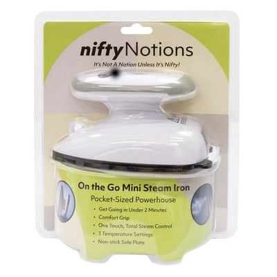 Nifty Notions - On The Go Mini Steam Iron