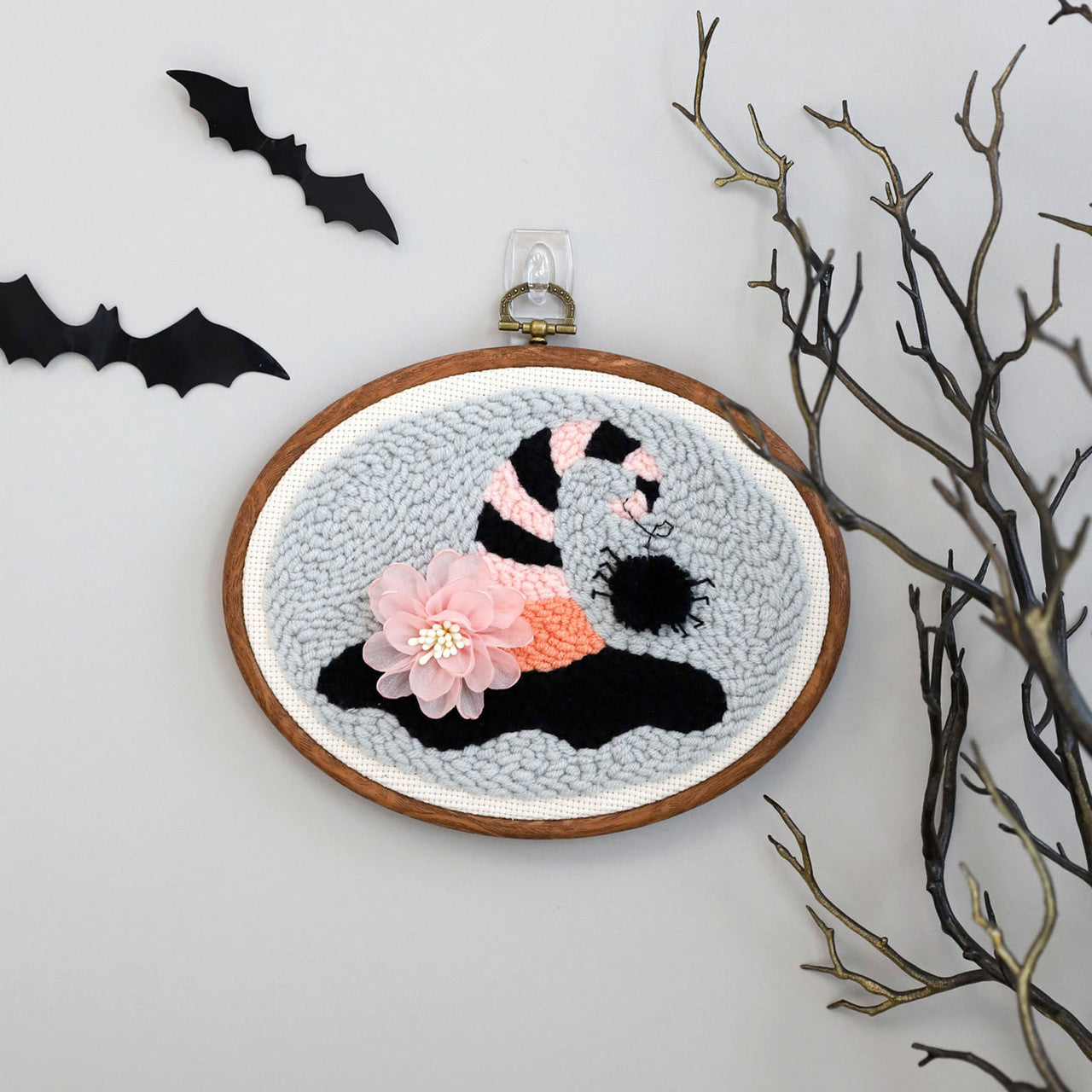 Kimberbell - Punch Needle Kit - Ghouls Night Out Witch Hat