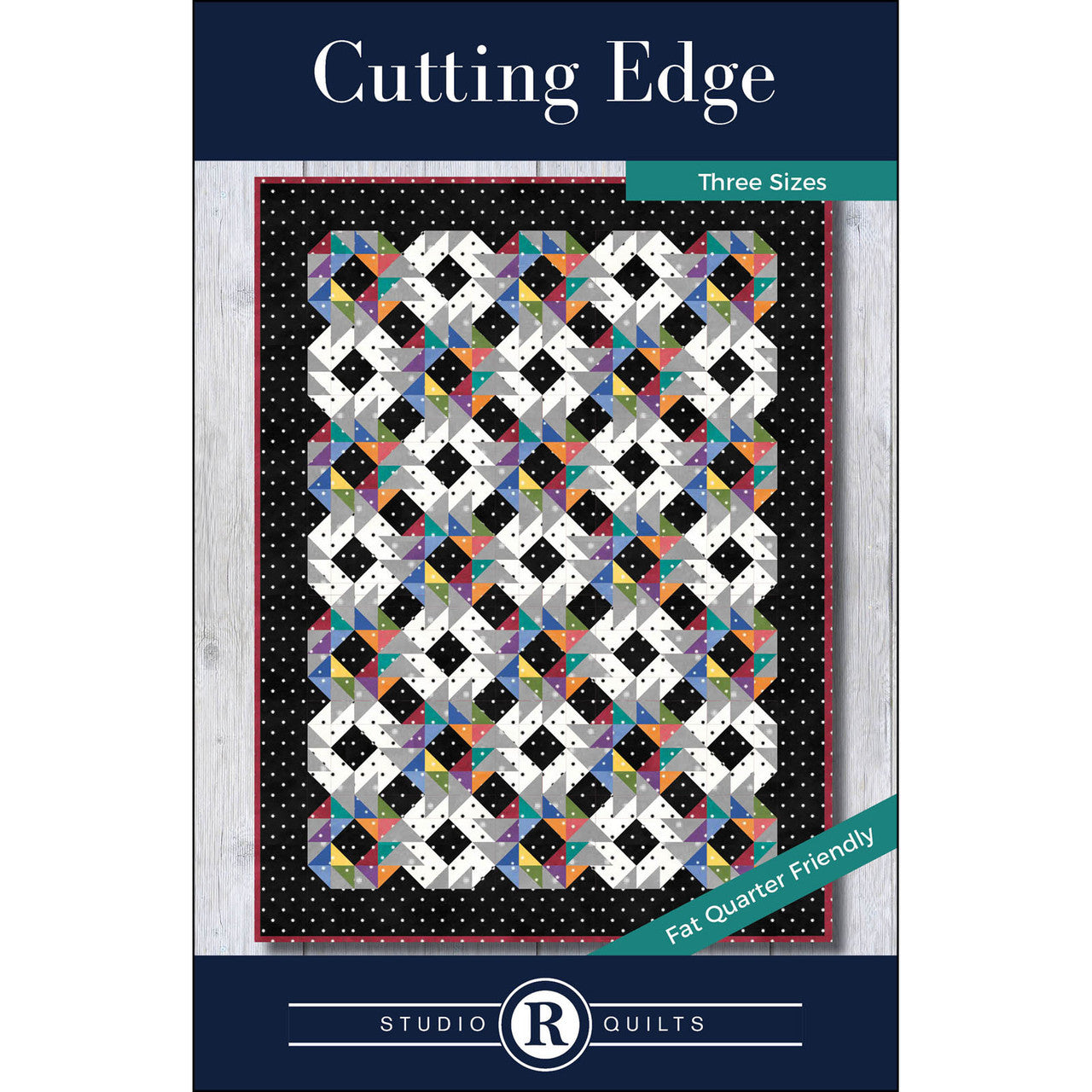 Cutting Edge Quilt Pattern By Studio R Quilts