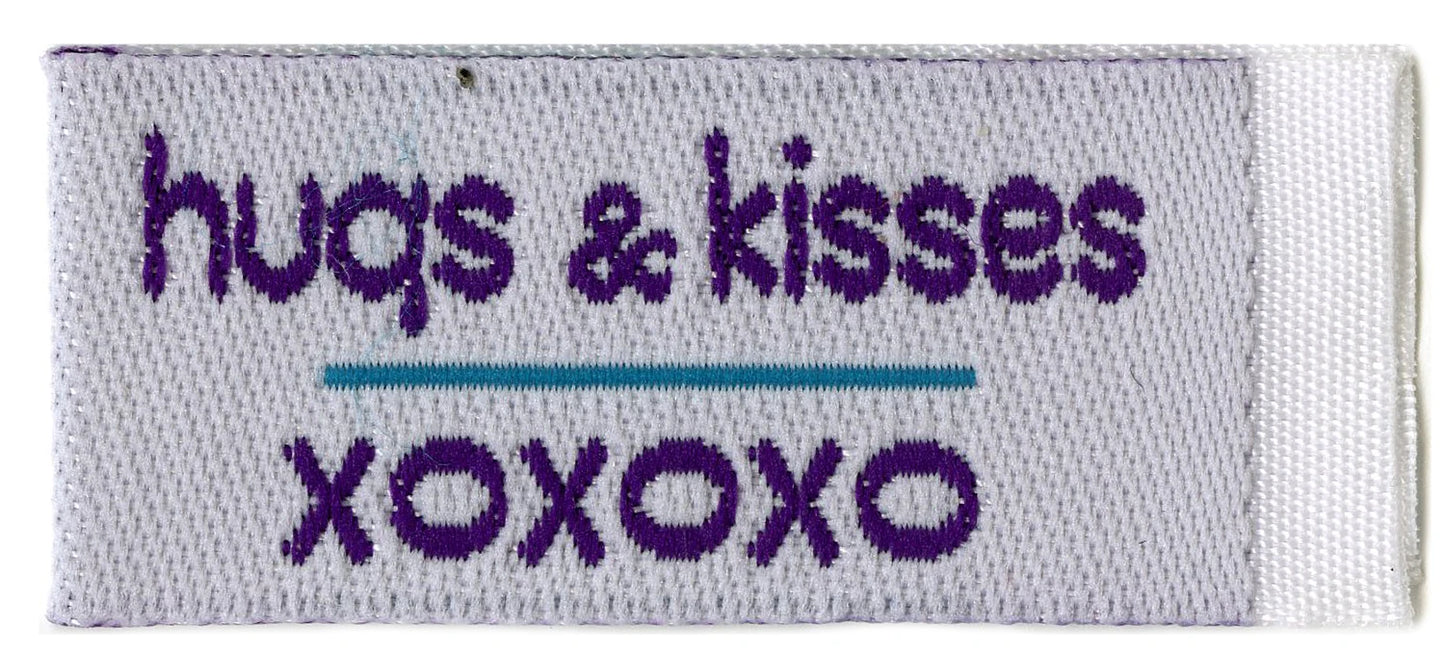 Tag It Ons - Hugs And Kisses XOXOXO Labels