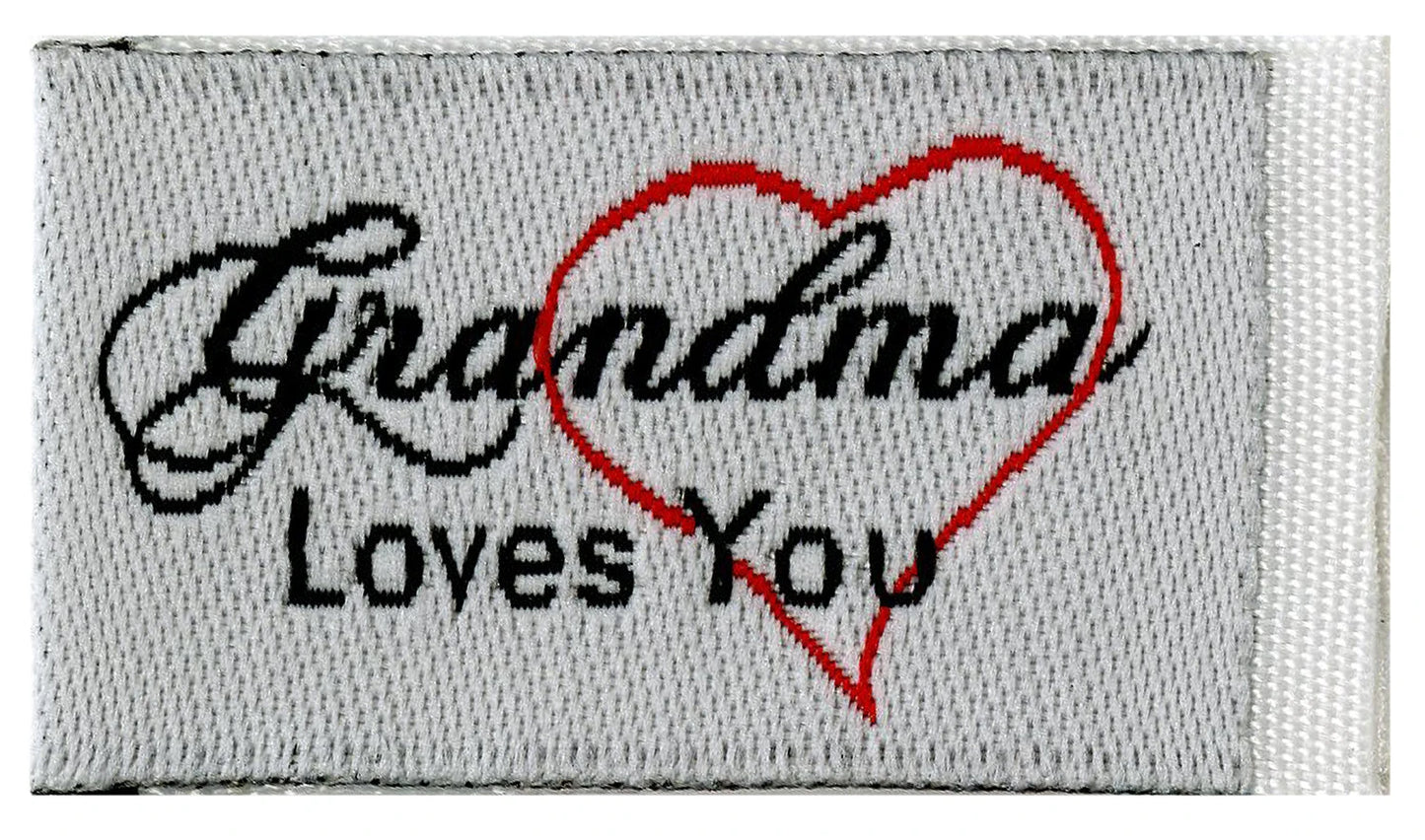 Tag It Ons - Grandma Loves You Labels