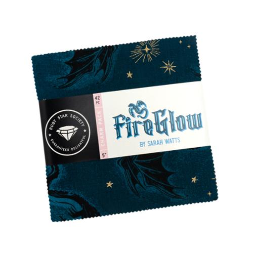 Preorder - Ruby Star Society - Fireglow  - Charm Pack 5" Squares - Expected Release April 2026