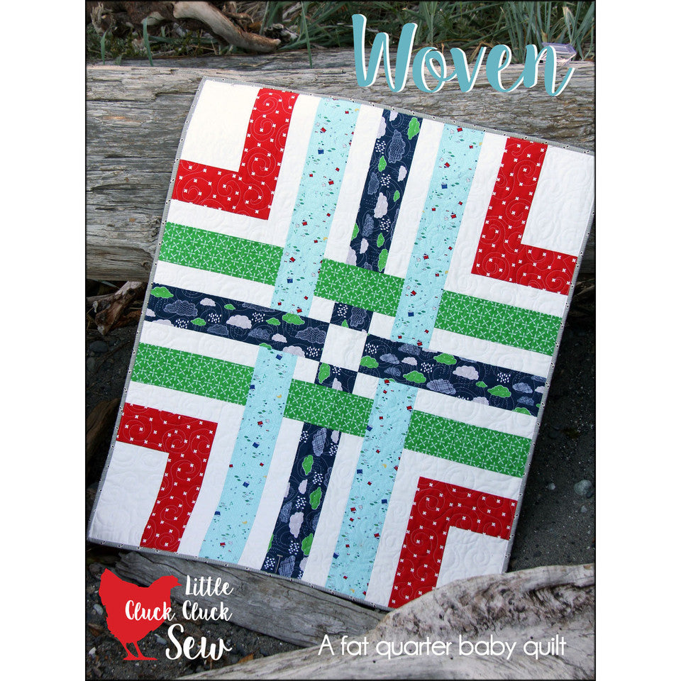 Woven Quilt Pattern By Cluck Cluck Sew