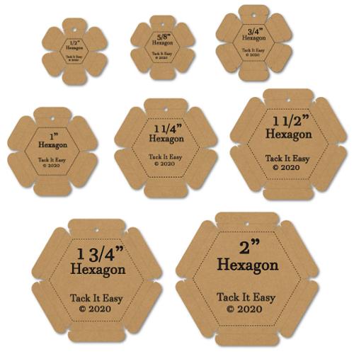 Tack It Easy Gadget Hexagon Set For Paper Piecing