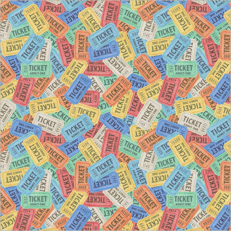 PREORDER - Windham - Whistler Studios - State Fair - Rainbow Ticket Stubs - 55208-6 Multi - Expected Release April 2026