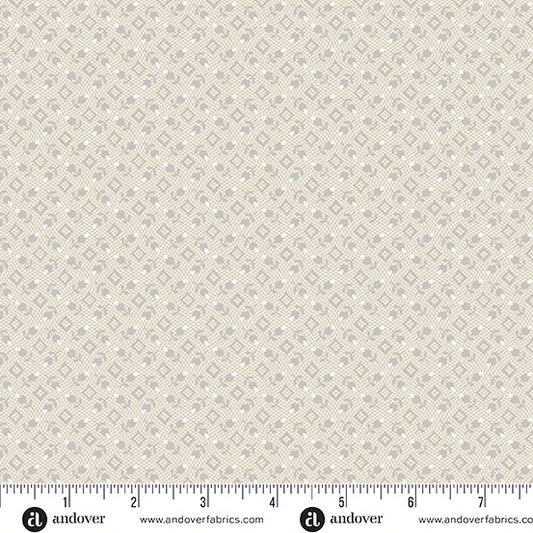 PREORDER - Andover - Nightfall - Flower Bud Diamond Gray - A-10207-C - Expected Arrival April 2026