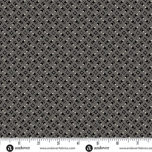 PREORDER - Andover - Nightfall - Flower Bud Diamond Black - A-10207-K - Expected Arrival April 2026