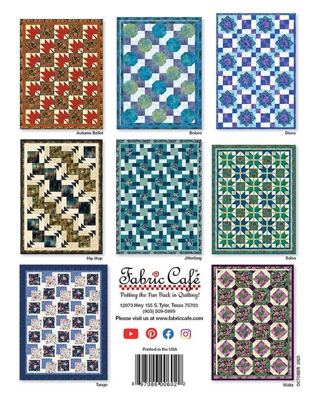 Step It Up With 5 Yard Quilts Book By Fabric Cafe